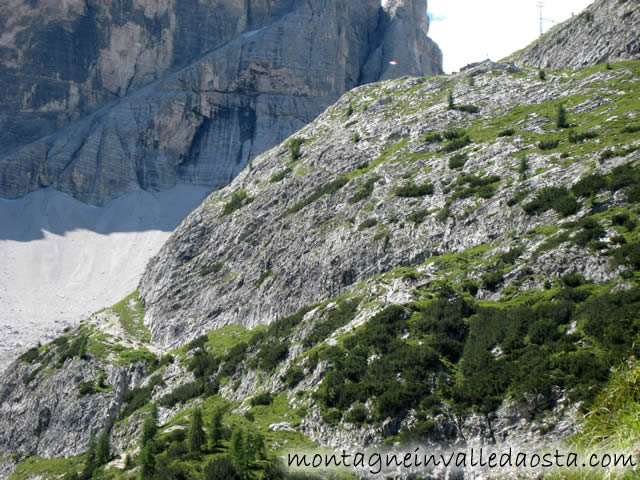 verso il rifugio comici zsigmondy